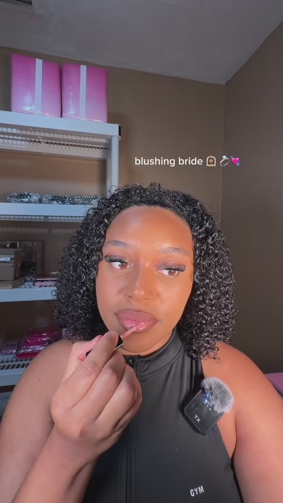 blushing bride